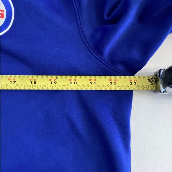 Chicago Cubs Performance 1/2 Zip Pullover Jacket Blue XL, MLB, Baseball Fangear - Picture 6 of 6